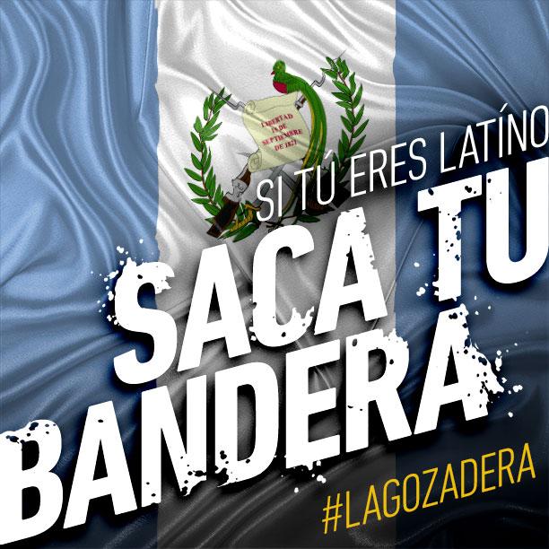 Guatemaltecos saca tu bandera y se formo #LaGozadera Guatemalans take out your flag &celebrate http://t.co/nP6Z3RJDul http://t.co/oAQTpadI2i