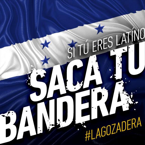 Celebremos tu cultura #Honduras, saca tu bandera! Honduras lets celebrate, take out your flag for #LaGozadera! http://t.co/SH8MOGdc0A