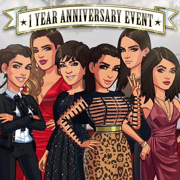 Can't believe it's been a year since we launched the #KimKardashianGame!! Thanks for playing dolls - you're the best! http://t.co/uUOAqWolI0