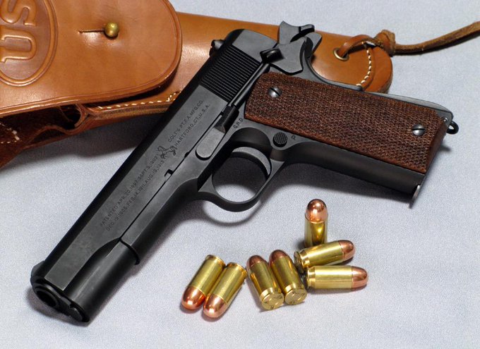 メジャーでオススメの拳銃を勝手に紹介「M1911A1コルトガバメント」アメリカの拳銃。ルパン三世の銭形警部、緋弾のアリア メジャーでオススメの拳銃を勝手に紹介「M1911A1コルトガバメント」アメリカの拳銃。ルパン三世の銭形警部、緋弾のアリア