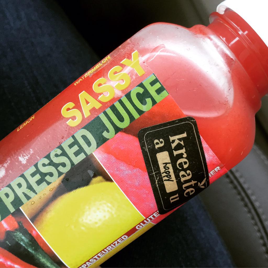 Today's fuel ???? #Sassy http://t.co/bY641OhYse