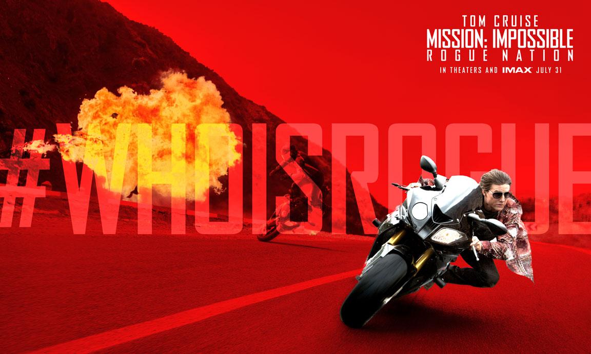 RT @MissionFilm: Every damn day is a mission. Are you rogue? #WhoIsRogue #MissionImpossible http://t.co/xRqP5cSKE0