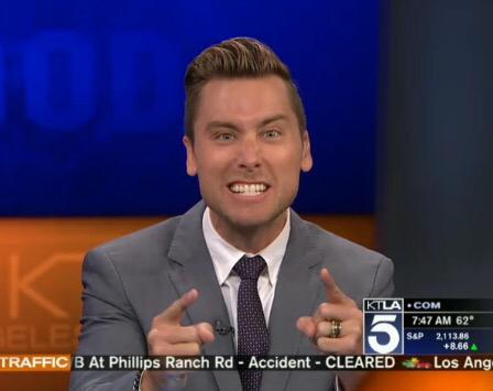 RT @LanceBassCntrl: Priceless reaction from @LanceBass talking about the Teletubbies beating out @NSYNC for #1! @ktlaENT @KTLAMorningNews h…