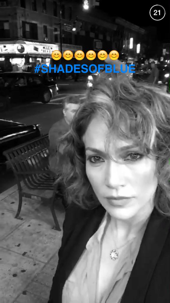 RT @BBjlo: Make sure you are following @JLo on Snapshat (jlobts) for behind the scenes looks at #ShadesOfBlue! http://t.co/W57ZWMs5sf