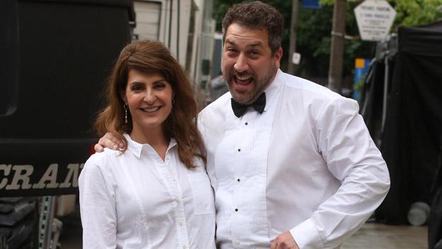 RT @NiaVardalos: ???? RT @etalkCTV: First Look: @NiaVardalos & @realjoeyfatone #MyBigFatGreekWedding2! http://t.co/1bWoHZoU1u #etalk http://t.…