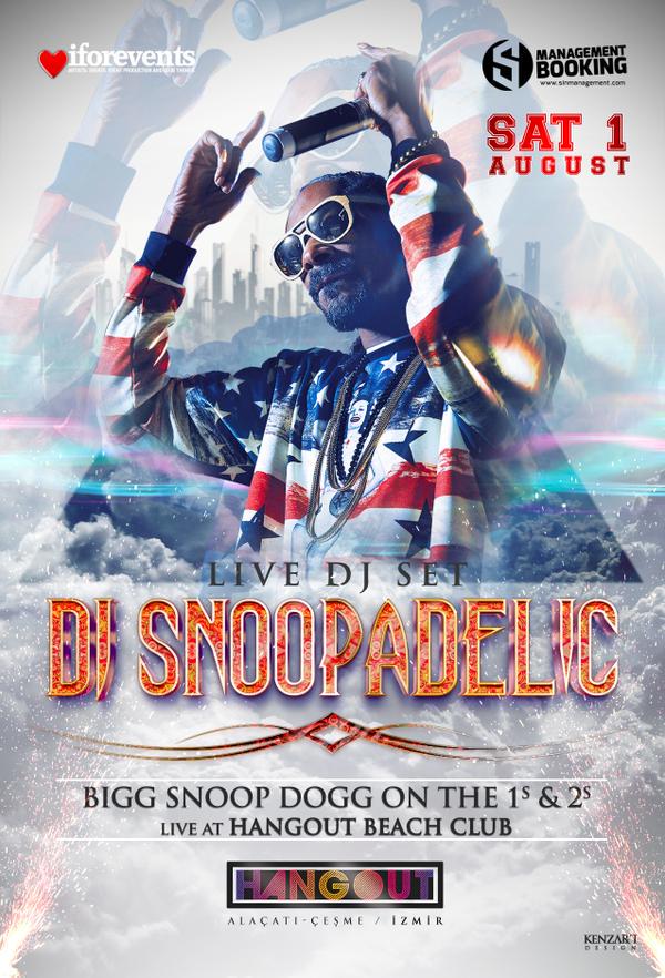 Turkey !! get me #DJSNOOPADELIC #LIVE at hangout beach club Izmir AUG 1 S/o to my neff @iforphin @SinManagement http://t.co/ugyNXR97nT