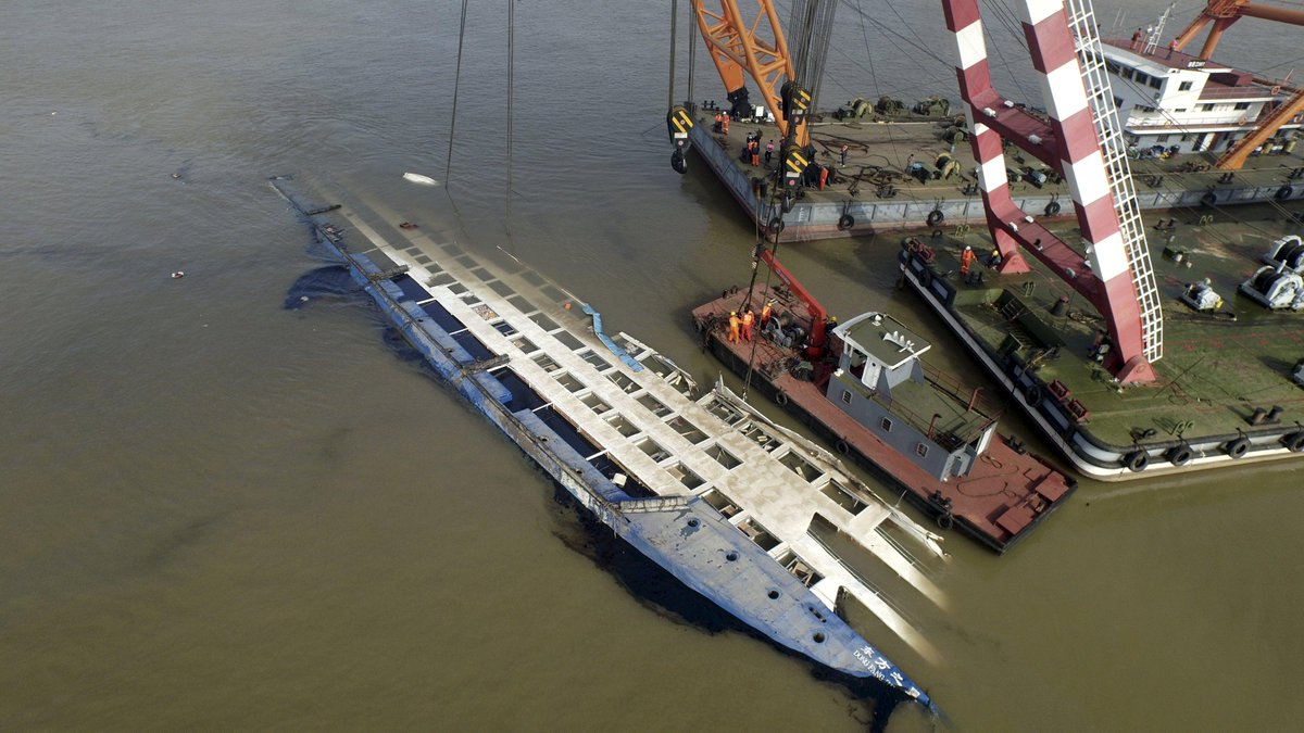 Final toll from sunken china cruise ship 442: report - scoopnest.com