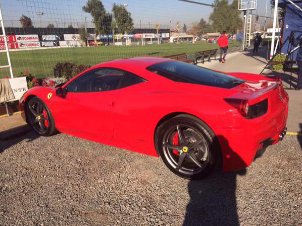 Photo of Arturo Vidal Lamborghini Gallardo LP560-4 - car
