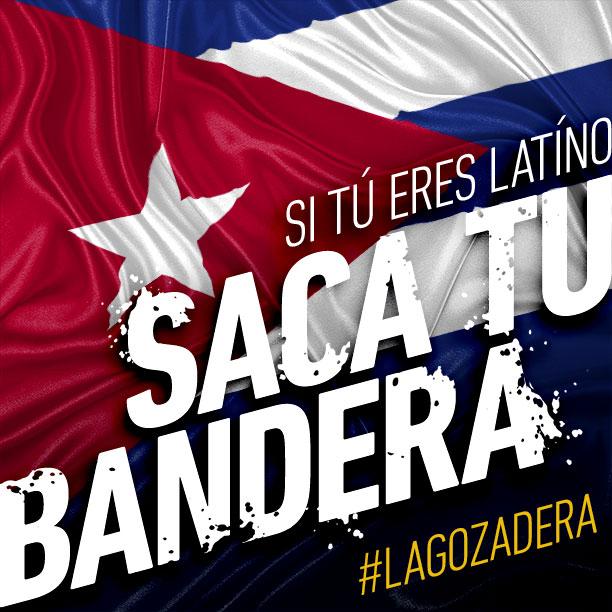 Cuba saca tu bandera y bailemos juntos una salsa que se formo #LaGozadera Cuba lets dance salsa & celebrate your flag http://t.co/YYrR4osvXx