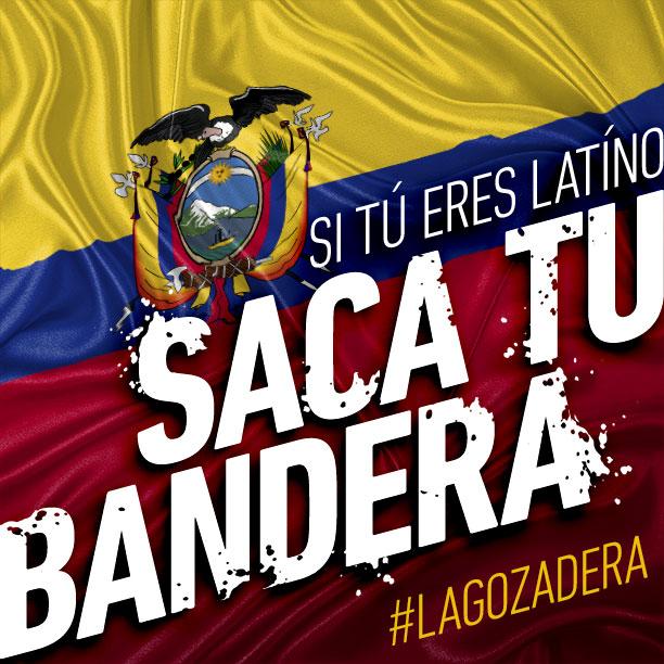 #Ecuador nos trae la Bilirrubina, saca tu bandera y se formo #LaGozadera http://t.co/TqdaMvSu23 http://t.co/sMRA8TqOHm