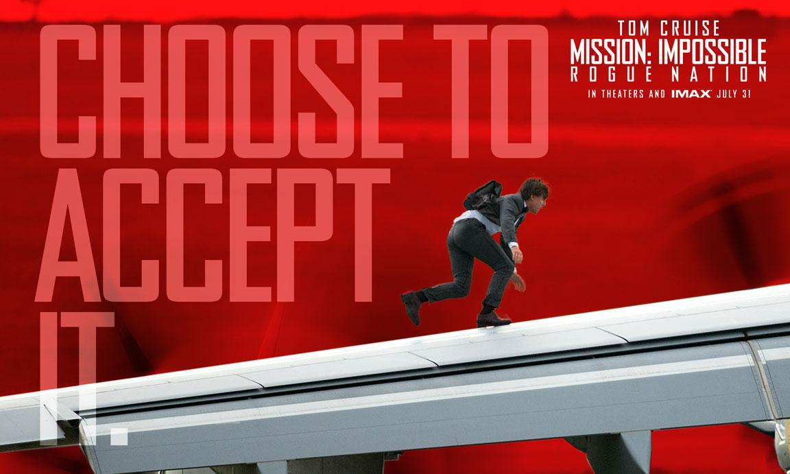 Will you choose to accept it? #MissionImpossible http://t.co/UGUULtmSH1