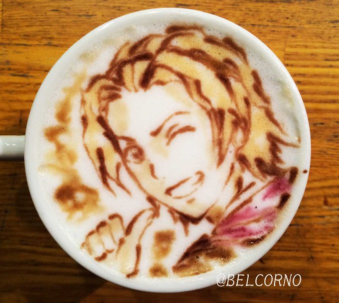 ラテアート【戸部 翔】@やはり俺の青春ラブコメはまちがっている。LatteArt【Kakeru Tobe】#俺ガイル ラテアート【戸部 翔】@やはり俺の青春ラブコメはまちがっている。LatteArt【Kakeru Tobe】#俺ガイル