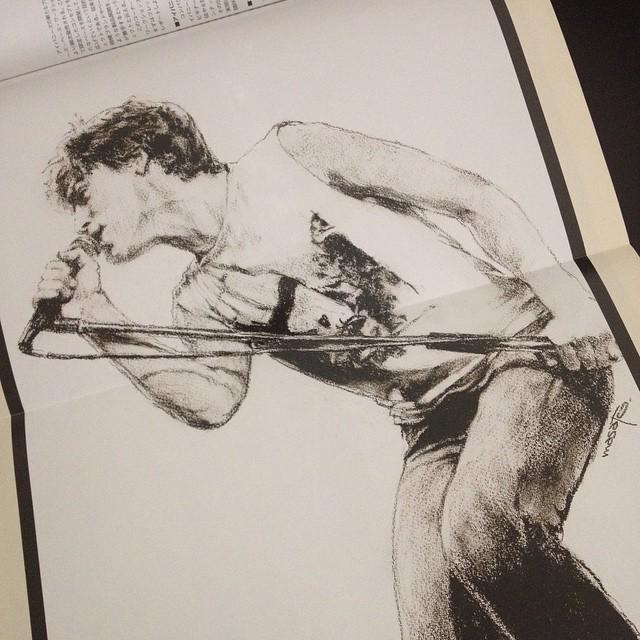 RT @stephguichard: Buying a japanese guitar mag for an itw of my fav @kman54 & nice surprise : @bryanadams drawing by Masato Ohki #lucky ht…
