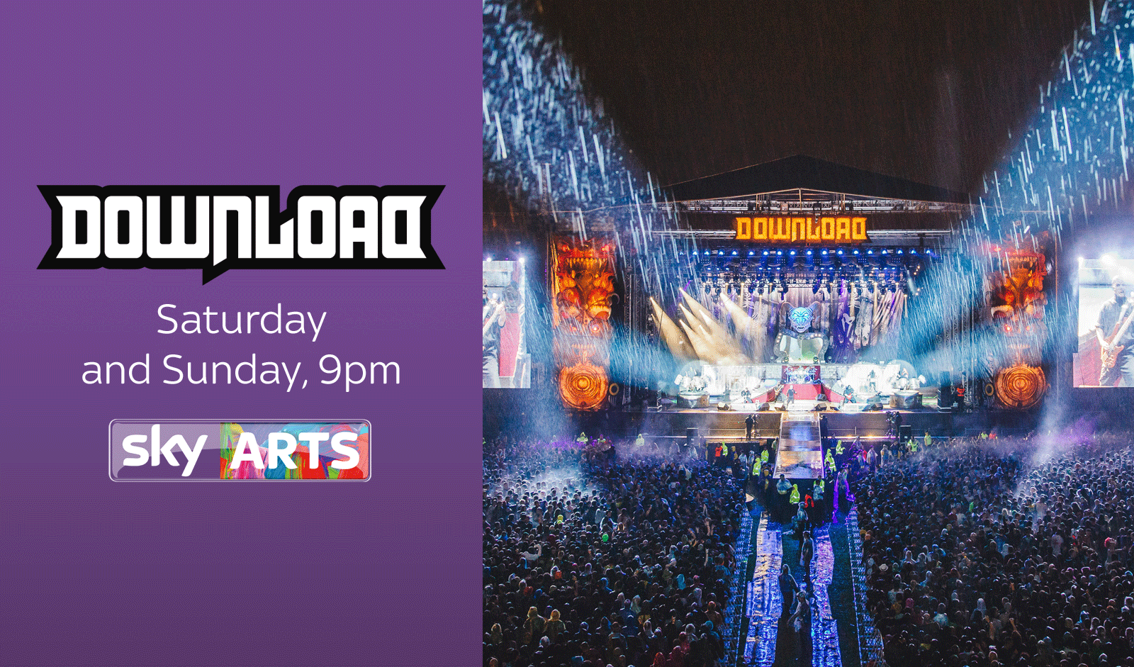 @BillyIdol is live as part of our @DownloadFest highlights - this weekend on @skyarts http://t.co/cuZp3zehoe