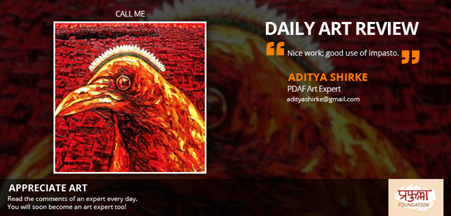RT @PrafullaArtFdn: A fire in the eye and bright spark flying all over. What's your take on today's Art Review! http://t.co/0nwj8AmOyI spark from twitter @appie_appz