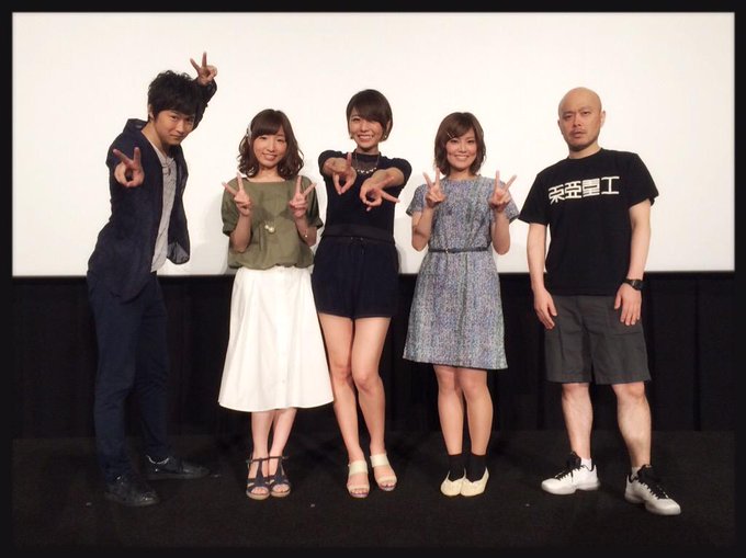 シドニアは不滅です!(`_´)ゞ本日の上映会にご参加いただいた、長道役・逢坂さん!つむぎ役・洲崎さん!イザナ役・豊崎さん シドニアは不滅です!(`_´)ゞ本日の上映会にご参加いただいた、長道役・逢坂さん!つむぎ役・洲崎さん!イザナ役・豊崎さん