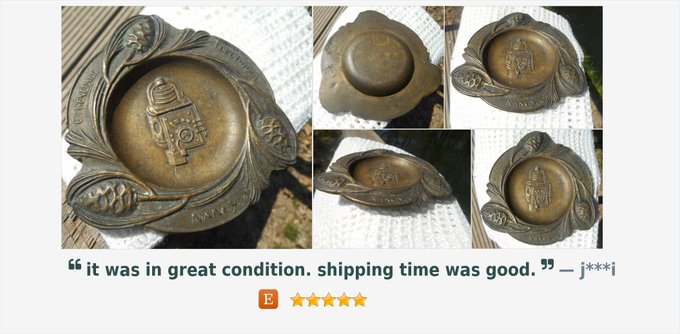 Victorian Spark Plug Ashtray French Ad Compagnie Générale Electrique Car Lovers Collectible https://t.co/lBJubQVJOX http://t.co/zGYyChKdk5 spark from twitter @SophieLadyParis
