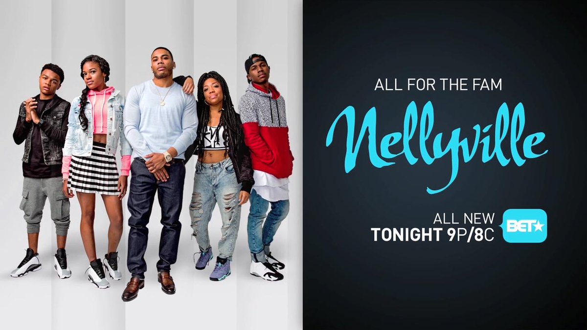 RT @BET: An all new #Nellyville starts TONIGHT at 9P/8C! 

http://t.co/vm2iusjG4P http://t.co/8eUiIYGs9S