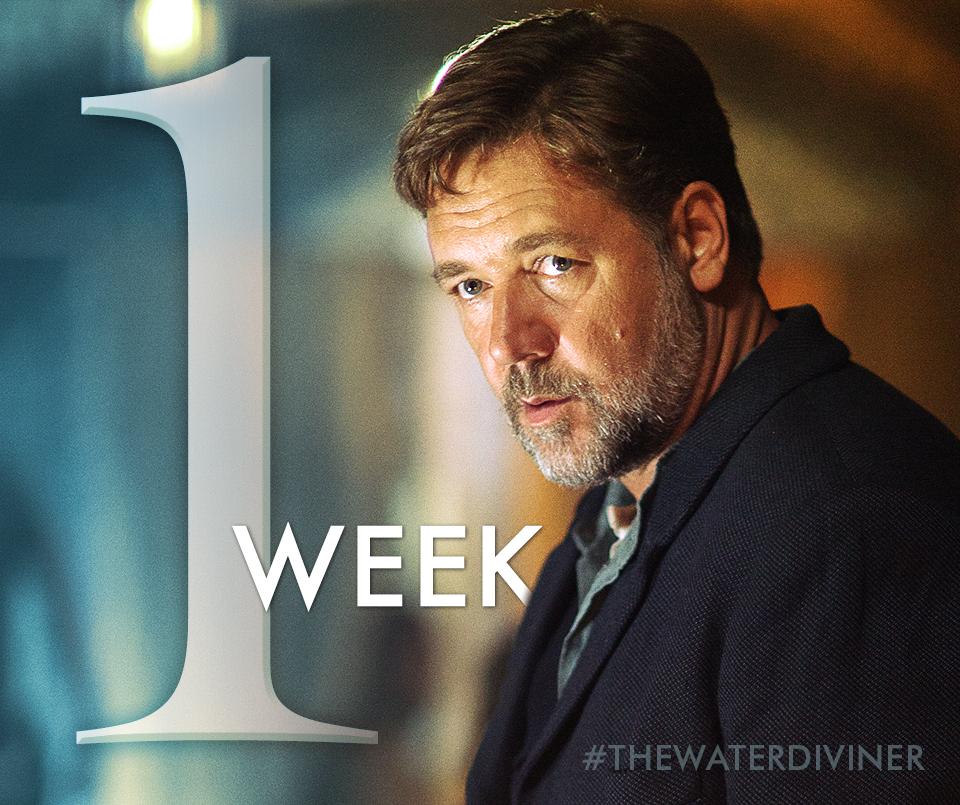 RT @WBHomeEnt: The journey continues in 1 week. #TheWaterDiviner. http://t.co/UvpmR1dZ8j http://t.co/LF7ZqdFRy8