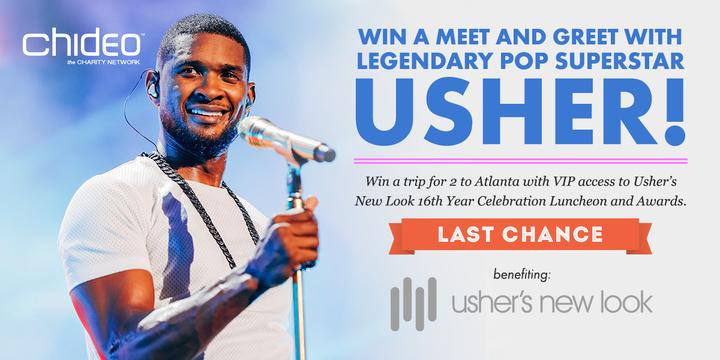 RT @UshersNewLook: Last chance to #win a trip to meet @Usher  at our #UnitedtoIgnite Awards! Visit http://t.co/2t6dvZMtrr #education http:/…