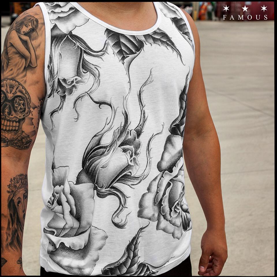RT @famoussas: The @chueyquintanar Roses Tank is in stock at http://t.co/khVEttfHAe. 

Get yours here:  http://t.co/9kPpgi7b7w http://t.co/…