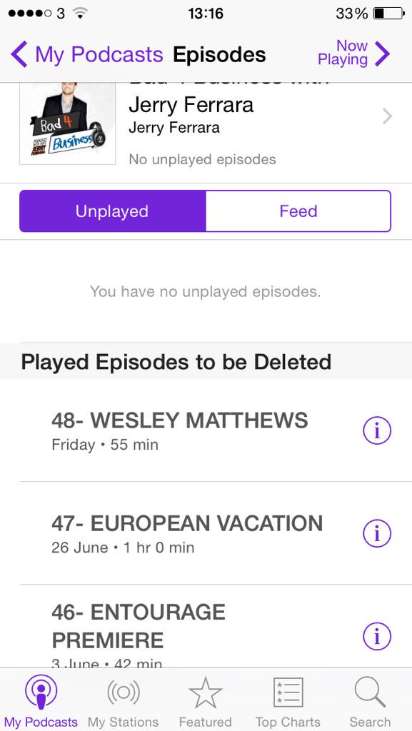 RT @dwhitt9: Had a marathon @B4BPodcast of 48 episodes in the last 3 weeks, now I've caught up listening to music felt very retro! http://t…
