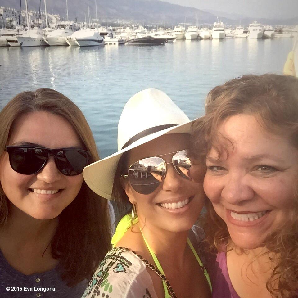 Look who arrived in #Marbella! My sister Emily and Michelle for the @GlobalGiftFound http://t.co/WUAIQPstvn