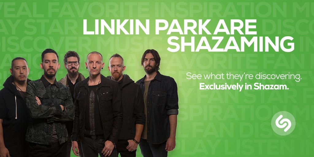 RT @Shazam: Get one step closer to @LINKINPARK–follow them in #Shazam to see what they’re #Shazaming. http://t.co/kCqw5bw2Du http://t.co/Fp…