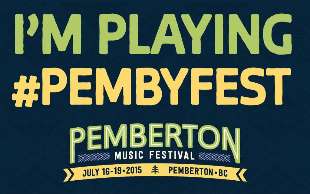 I'm playing @Pemberton_Fest next week in the MOUNTAINS of British Columbia! Info→ http://t.co/MJUvjHUiXk http://t.co/8mzcIck0Zn