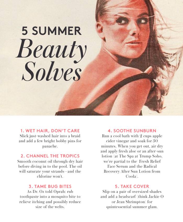 Untamed hair and pesky bug bites are no match for these #summerbeauty quick fixes: http://t.co/P9hLhVNL2X http://t.co/KvmTl1Rp14