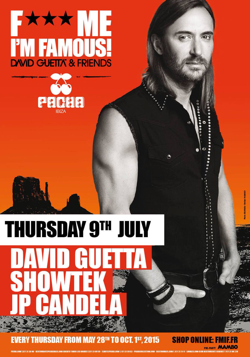 Can't wait for tonight !!!!!!!!!!!!!!!!! @davidguetta + @Showtekmusic + @jpcandela @ @pacha  for @FMIFOfficial !!! http://t.co/c176BC0TN9