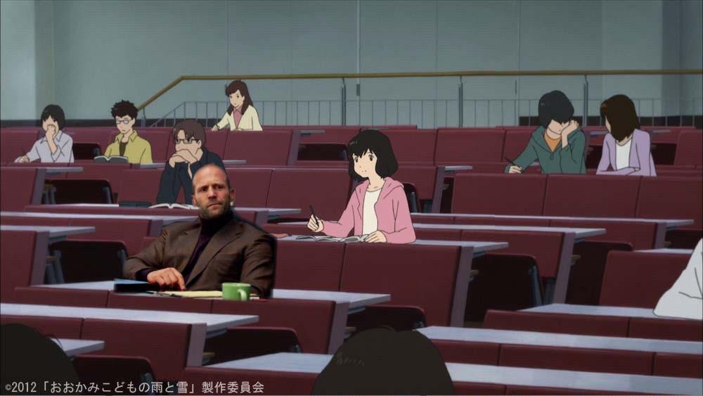 もし、ステイサムがおおかみこどもの雨と雪に出演したら…その2 もし、ステイサムがおおかみこどもの雨と雪に出演したら…その2