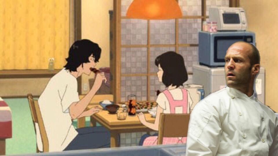 もし、ステイサムがおおかみこどもの雨と雪に出演したら…その3 もし、ステイサムがおおかみこどもの雨と雪に出演したら…その3