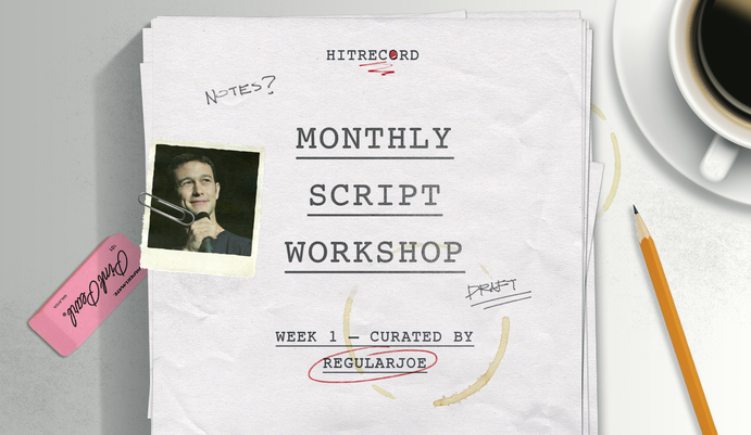 I wanna start getting ideas on @hitRECord into workable scripts for 2-4 min. short films -- http://t.co/fV5jo1aBVI http://t.co/FiZe86IfJh