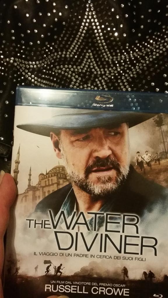 RT @lpasquarelli010: At last a brand new copy of The Water Diviner BlurayDisc is in my hands!???? So I'll spend a night with @russellcrowe ???? h…