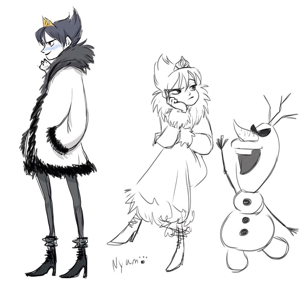 Onion Elsa by Nyamo r/Frozen