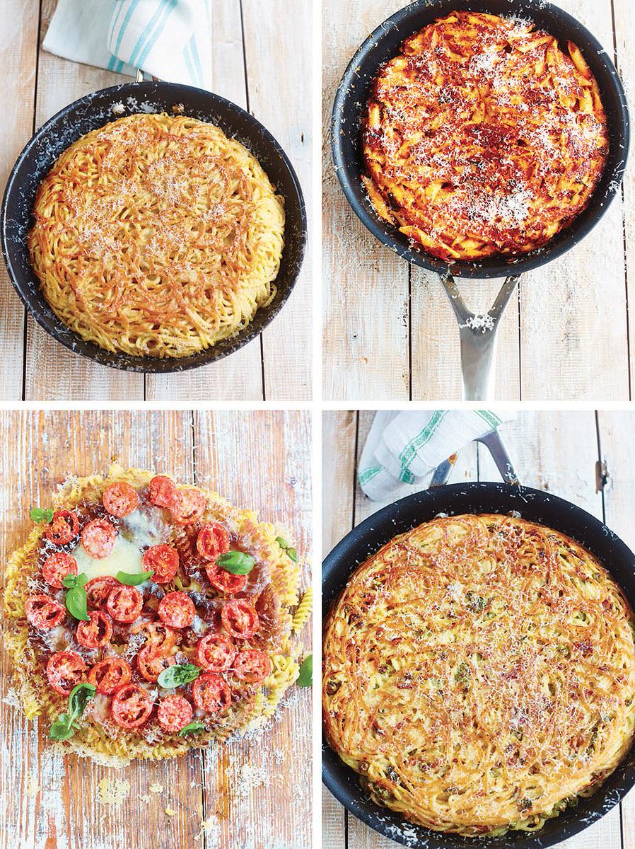 #Recipeoftheday is a beatuiful leftover pasta frittata from @gennarocontaldo #ThePastaBook http://t.co/C5Gn4M40LN http://t.co/UiyDJUNpXM