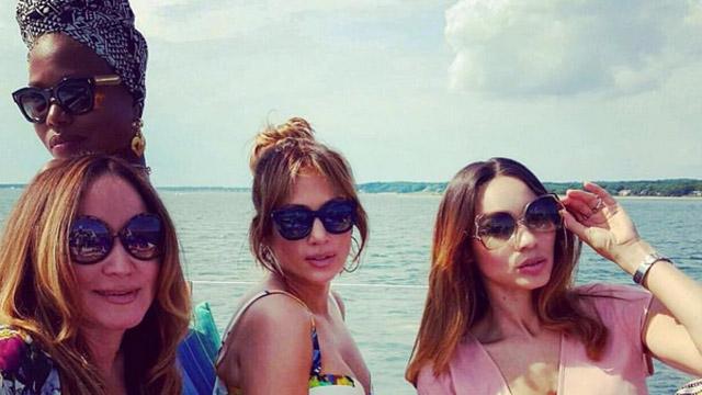 RT @etnow: .@JLo celebrates her 46th birthday by relaxing on a boat with friends! See the cute pics: http://t.co/2euYnbIlLk http://t.co/gFh…