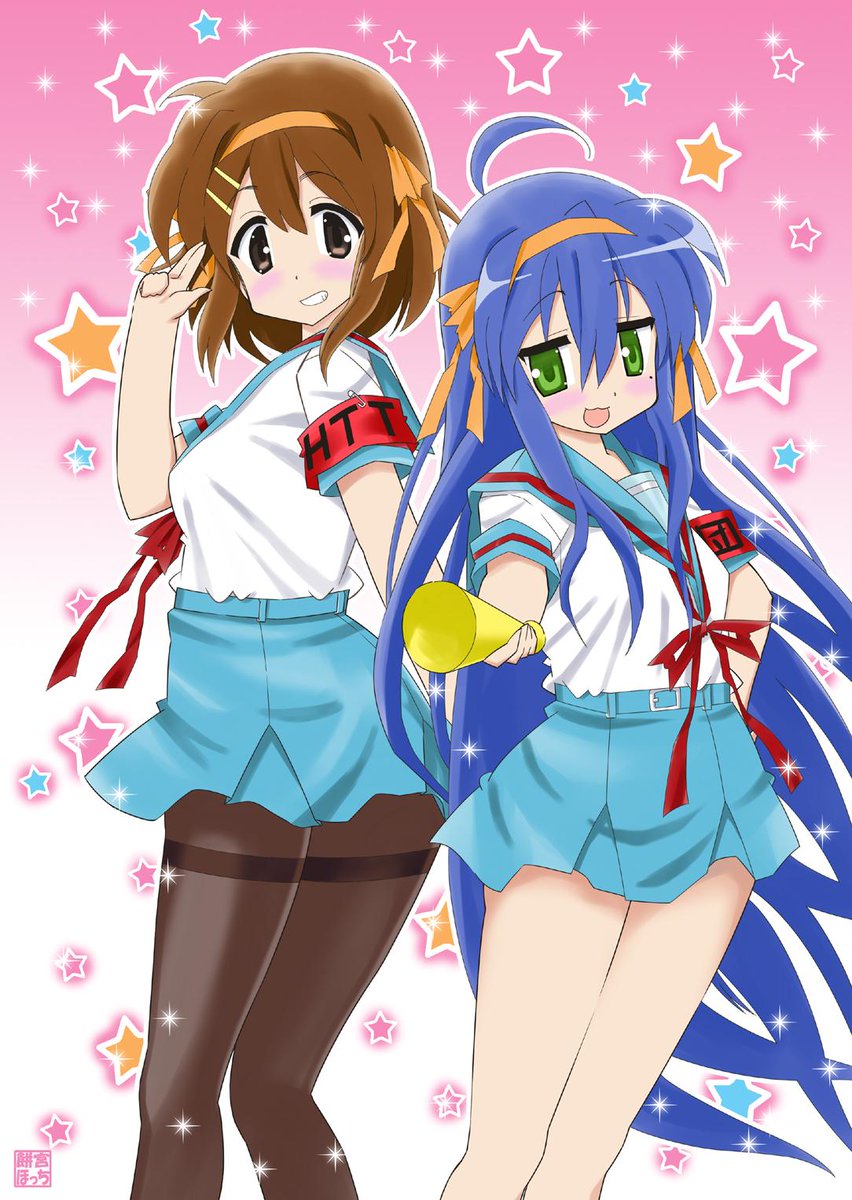 ハルヒコス唯Xこなた描いたよー。師匠(COREさんのコスネタをふたり同時にやらせてみましたw#けいおん! #平沢唯 #ら ハルヒコス唯Xこなた描いたよー。師匠(COREさんのコスネタをふたり同時にやらせてみましたw#けいおん! #平沢唯 #ら