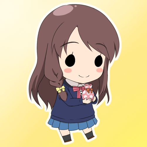【新作イラスト1/2】松原穂乃花(きんいろモザイク)カレンちゃん、お菓子あげるー!(๑´ڡ`๑) 【新作イラスト1/2】松原穂乃花(きんいろモザイク)カレンちゃん、お菓子あげるー!(๑´ڡ`๑)