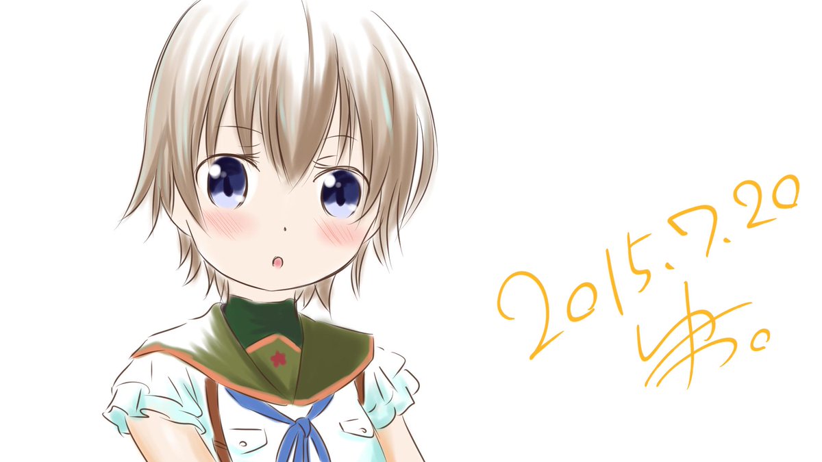 らくがき がっこうぐらし! より みーくん