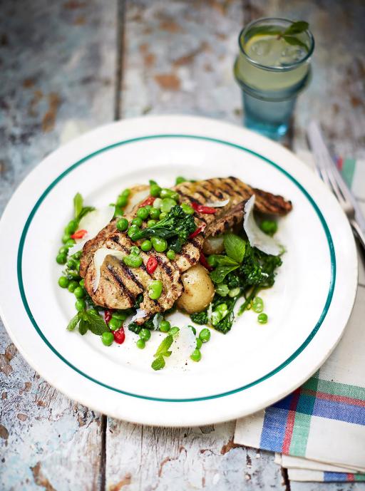 #Recipeoftheday Chargrilled pork escalopes with super greens. Delicious, healthy & super-quick http://t.co/nnyW13zIfa http://t.co/TwHYzNYjUh