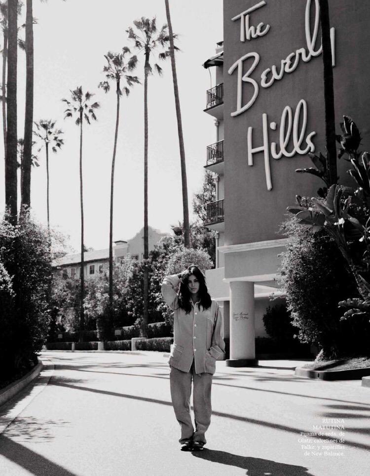 We shot this @VogueSpain shoot at my fave hotel the Beverly Hills Hotel! Pajamas and all.... http://t.co/CXSezItlak