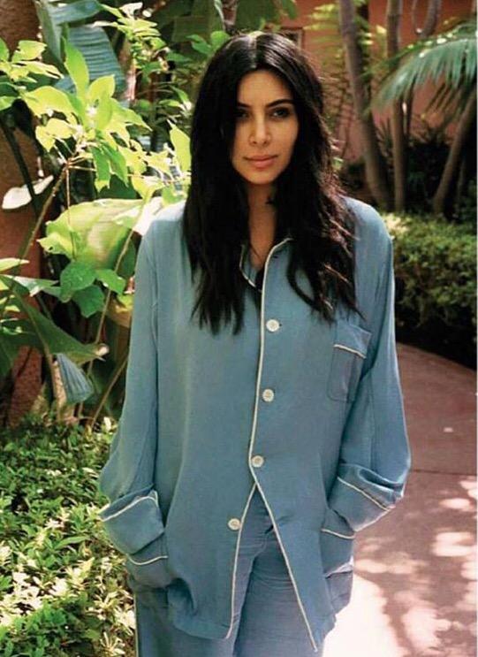 Pj's #VogueSpain #KimNoFilter http://t.co/dnl4GUrGOG