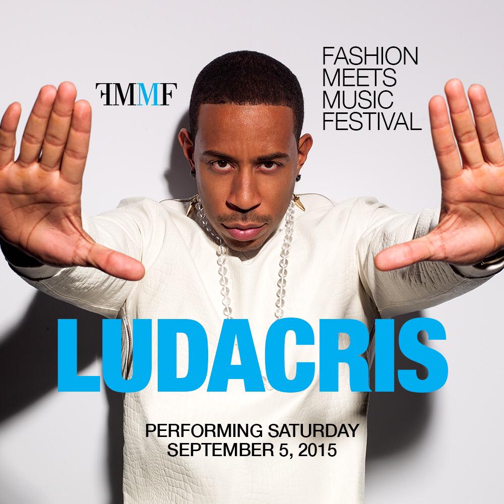 I need my #Ludanation to join me at the Fashion Meets Music Festival on 9/5/15  
Ticket Link http://t.co/vlU6cpoyQb http://t.co/XAaDocN8LR