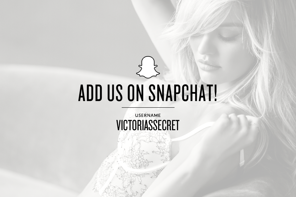We're on Snapchat. So are you. Follow us for style snaps, Angel takeovers and more! #VSOnSnapchat http://t.co/Ci1Jcaco3b