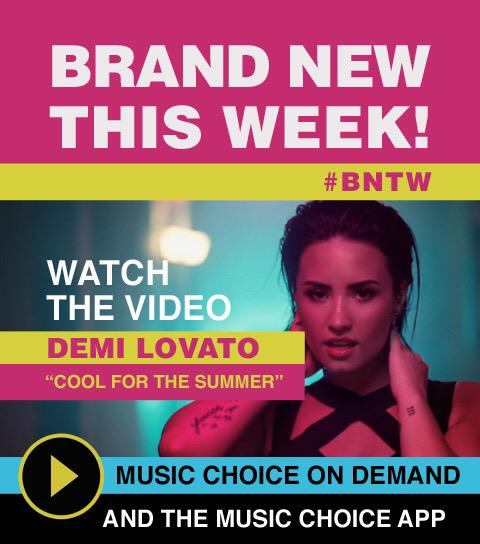 RT @MusicChoice: #Lovatics! We've got @ddlovato's #CoolForTheSummer video On Demand right now!!! #BNTW ???? http://t.co/o5oexoXBzo