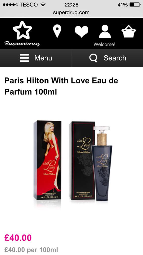 RT @LukeyyHilton: UK #LittleHiltons @ParisHilton's #WithLove fragrance is available at @superdrug #YES http://t.co/4nOLcpY4Uz