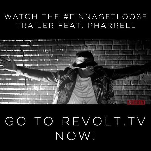 It’s a WORLD PREMIERE! Watch the #FinnaGetLoose trailer on http://t.co/3jZBF9cbjE right NOW!! LET’S GO!! http://t.co/IaHB0LKHol