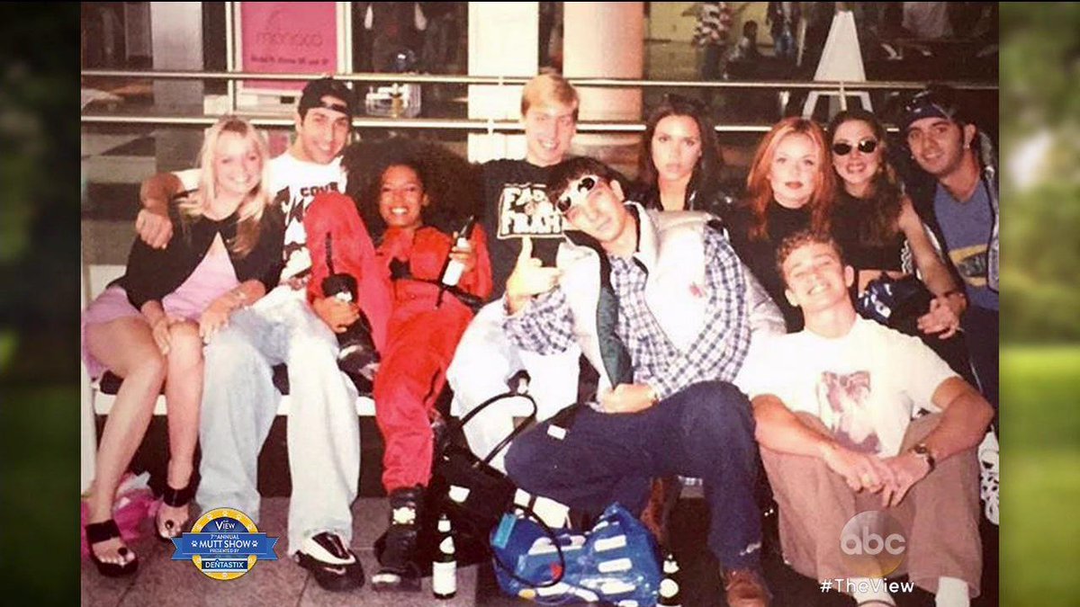 RT @TheView: You guys. Talk about an amazing #FBF. @NSYNC + #SpiceGirls! Thank you for sharing this epic-ness with us, @LanceBass! http://t…
